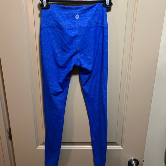 Gorgeous Blue Athleta Workout Leggings XXS Excellent condition - Picture 3 of 5